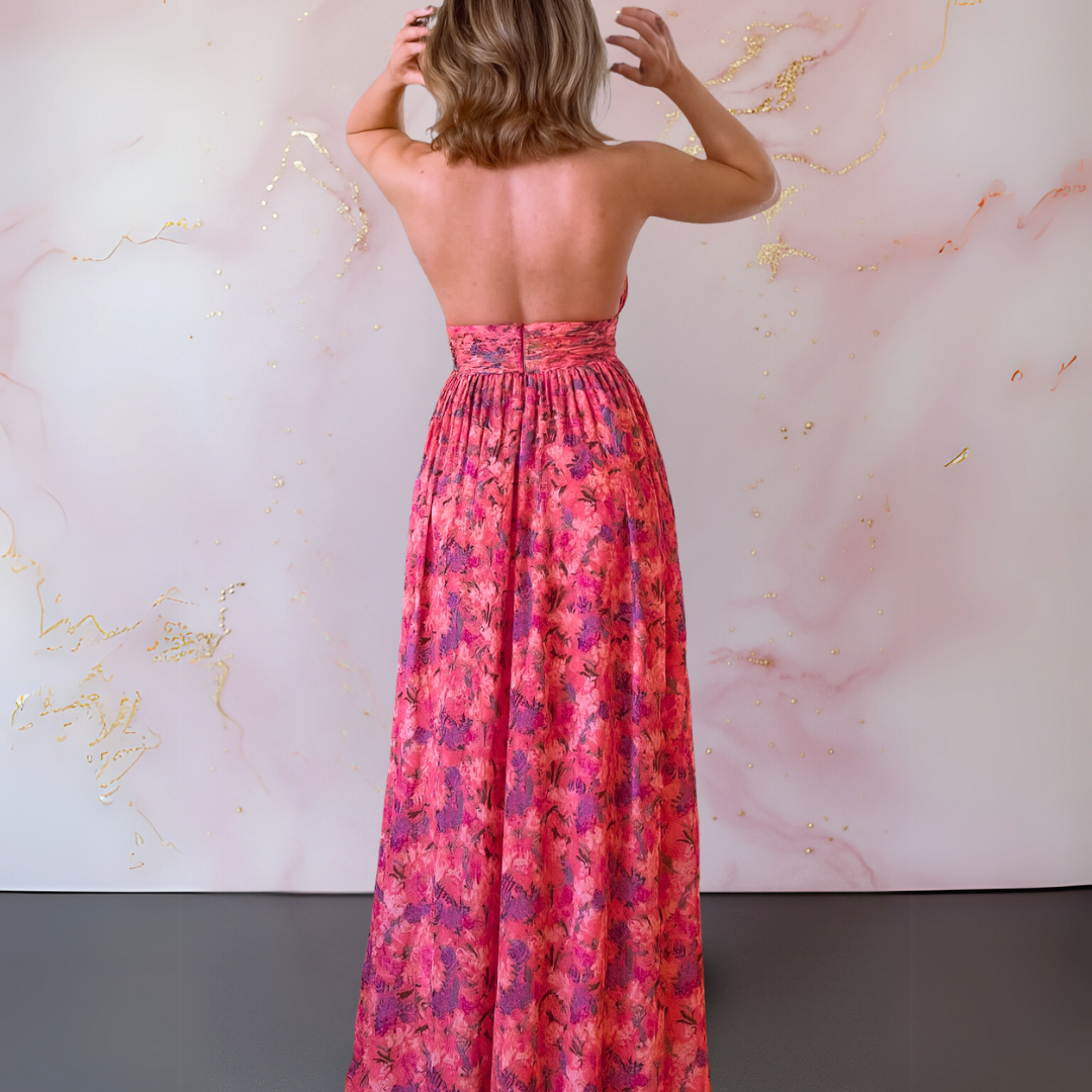 Vera™ Elegancka sukienka w kwiaty