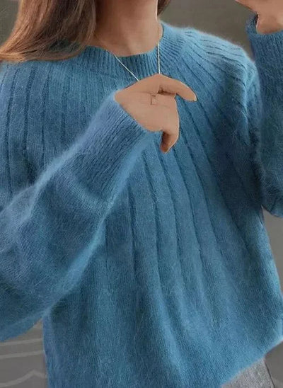 SHARON | Sweter dziany