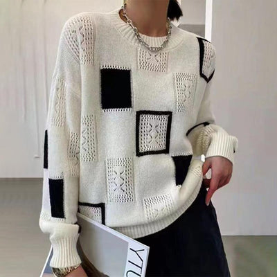 ALIDA | Unikalny Damski Sweter Wełniany