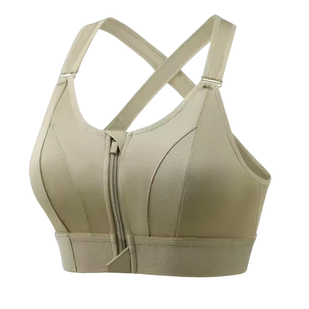 Daisy™ t Sportowy biustonosz z przodem na zamek