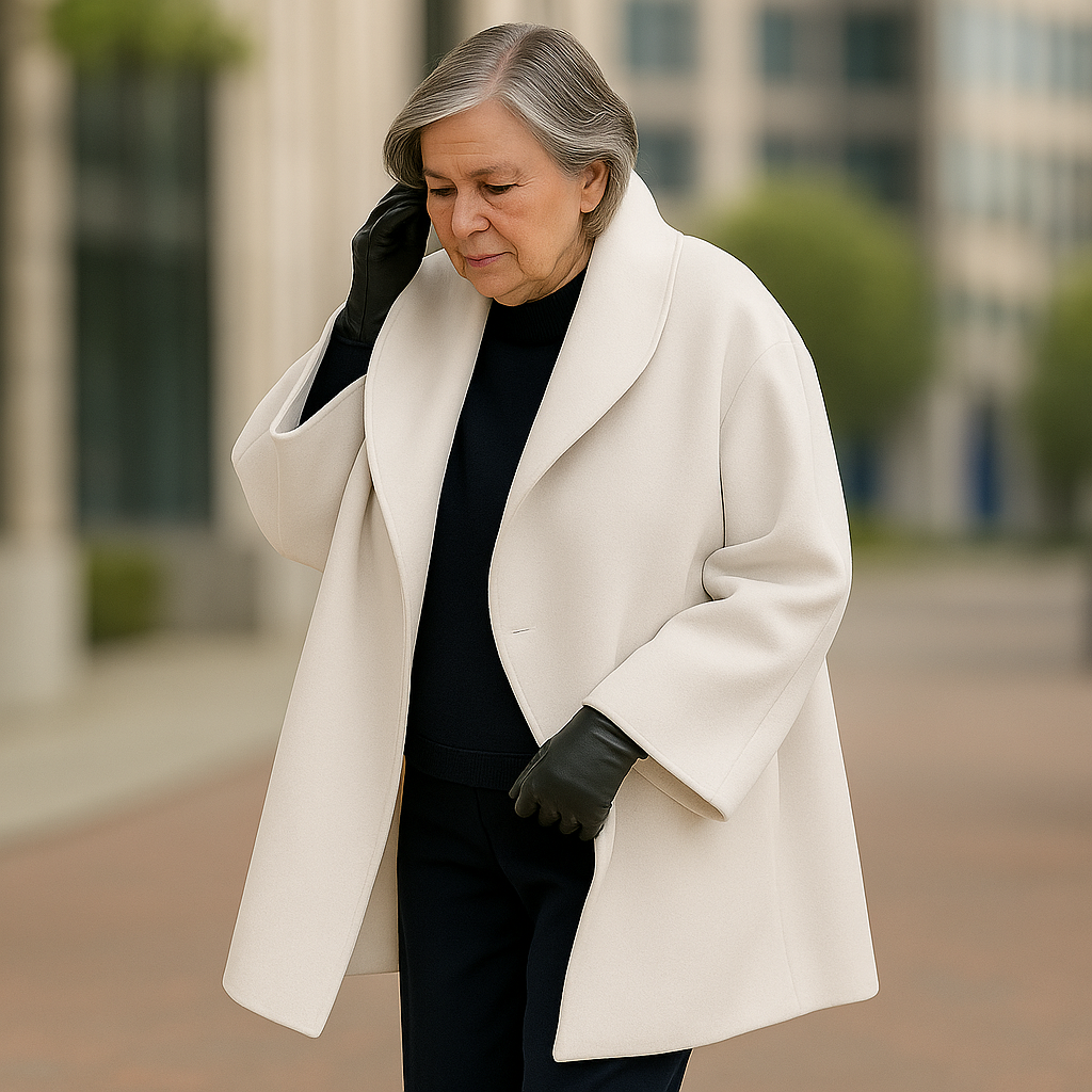 HANNA | Elegancki Casualowy Płaszcz