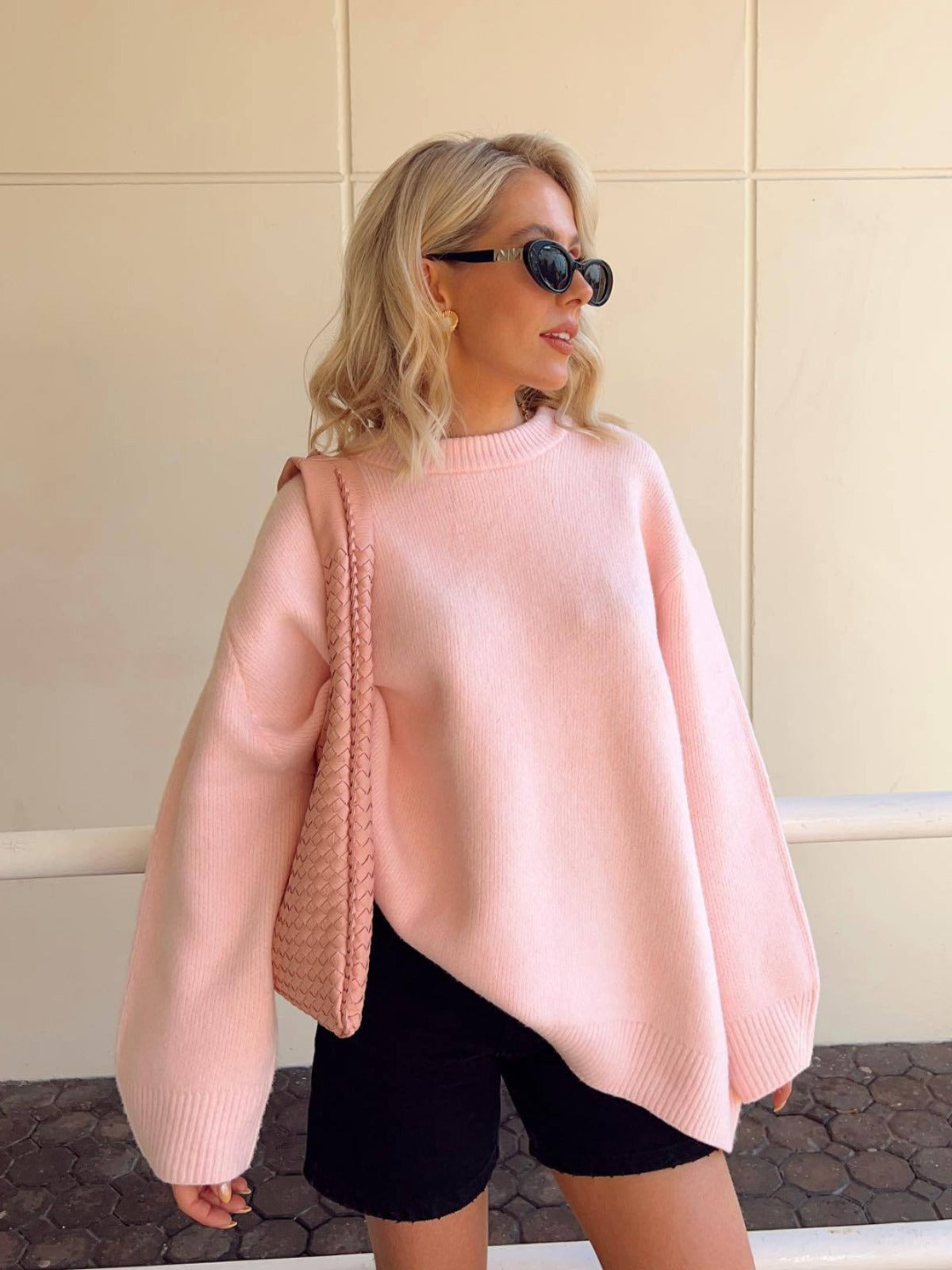 Sweatera™ Sweter z okrągłym dekoltem