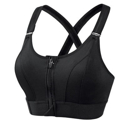 Daisy™ t Sportowy biustonosz z przodem na zamek