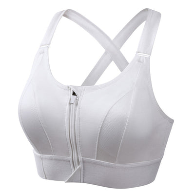 Daisy™ t Sportowy biustonosz z przodem na zamek