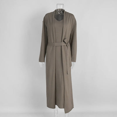 Delia™  Komplet sweter + sukienka