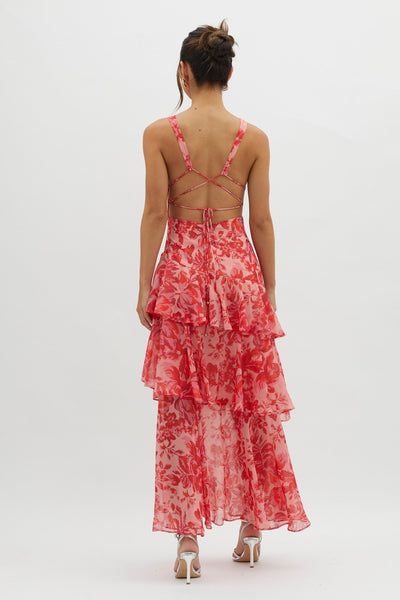 Faye™ Sukienka Bloom Shift Midi