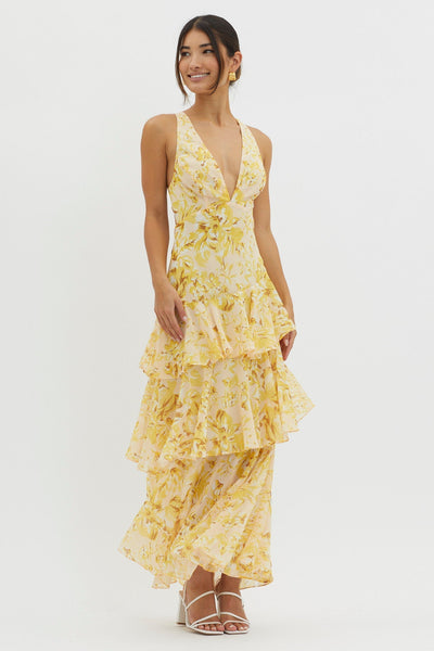 Faye™ Sukienka Bloom Shift Midi