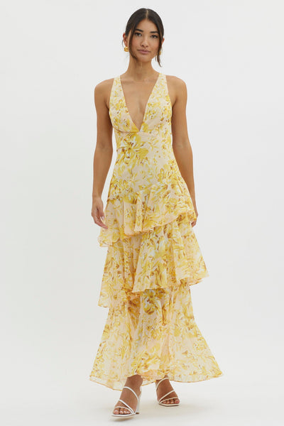 Faye™ Sukienka Bloom Shift Midi