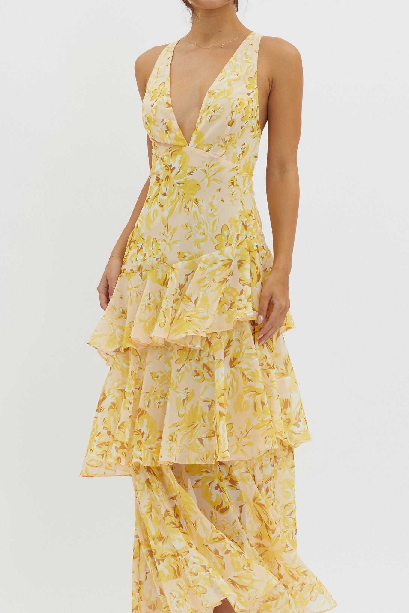 Faye™ Sukienka Bloom Shift Midi