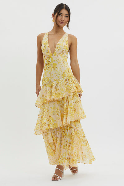 Faye™ Sukienka Bloom Shift Midi