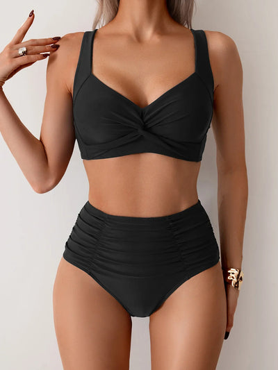 Fryderyka ™ Falbaniasty bikini bandeau