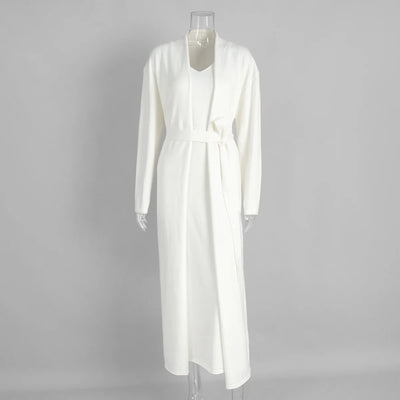 Delia™  Komplet sweter + sukienka