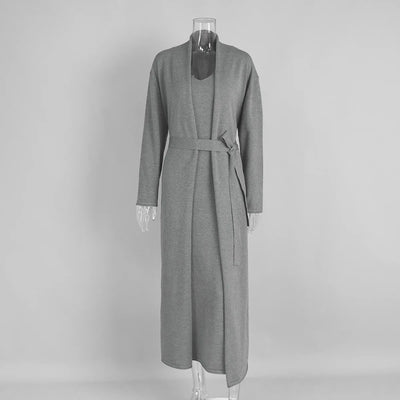 Delia™  Komplet sweter + sukienka