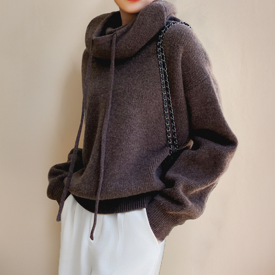 LIAH | Elegancki sweter z golfem